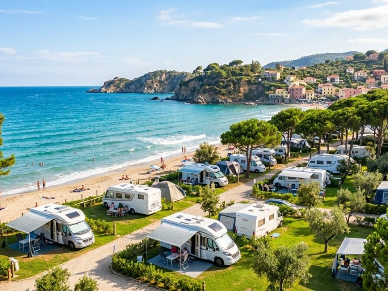 I migliori campeggi sul mare in Italia